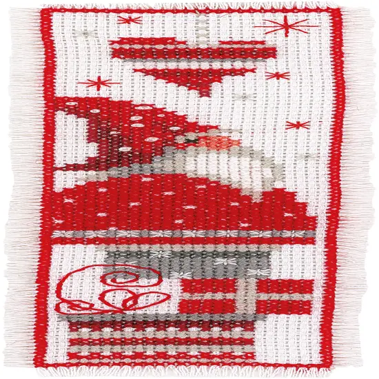 Vervaco Counted Cross Stitch Bookmark Kit 2.4"X8" 2/Pkg-Christmas Gnomes {2}