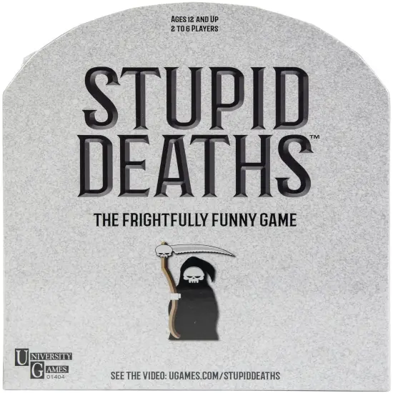 University Games Stupid Deaths Board Game {1}