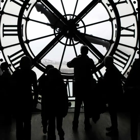 Silhouettes At Musee Poster Print by Danita Delimont - Item # VARPDX16542 {1}