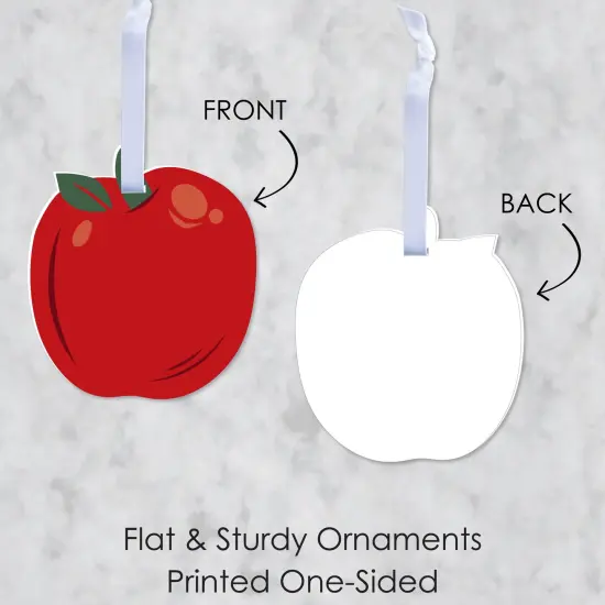 Big Dot of Happiness Sukkot - Sukkah Holiday Decorations - Tree Ornaments - Set of 12 {7}