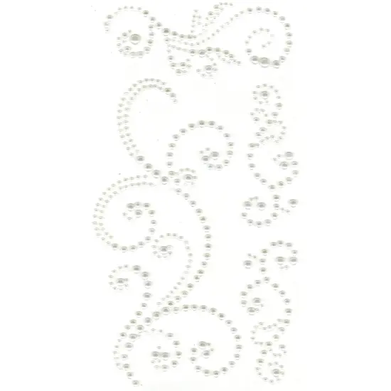 Eyelet Outlet Adhesive Pearl Swirls 468/Pkg {3}