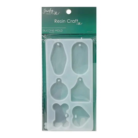 Jewelry Made By Me Resin Craft Silicone Mold-Keychain Tags {1}