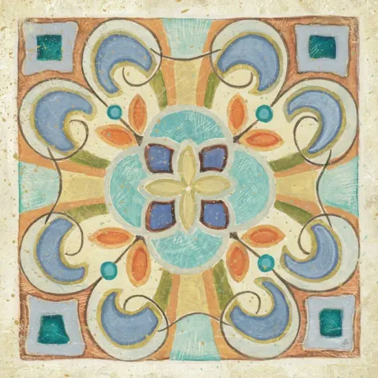 Birds Garden Tile II Poster Print by Daphne Brissonnet - Item # VARPDX13685 {1}