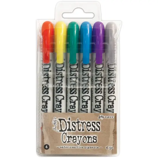 Tim Holtz Distress Crayon Set-Set #4 {1}