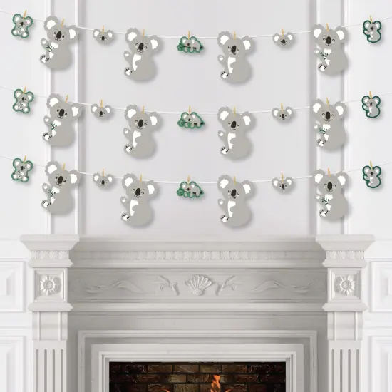 Big Dot of Happiness Koala Cutie - Bear Birthday Party and Baby Shower DIY Decorations - Clothespin Garland Banner - 44 Pieces {4}