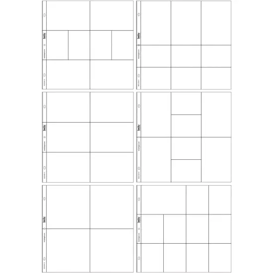 Project Life Photo Pocket Pages 60/Pkg-Big Variety Pack 1 {3}