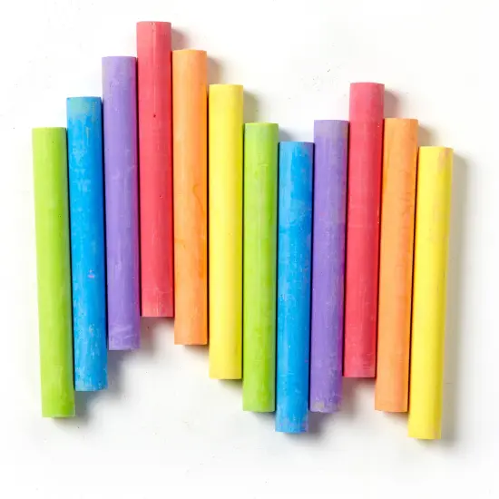 Crayola Chalk-Assorted Colors 12/Pkg {5}