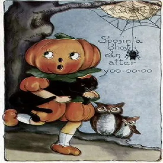 SPosin a Ghost Ran After Yoo-Oo-Oo Poster Print by Unknown - Item # VARPDX281126 {2}