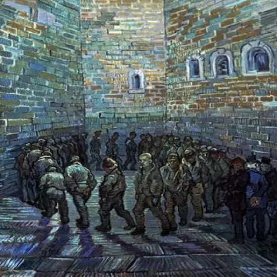 Prisoners Exercising - After Dore Poster Print byVincent Van Gogh - Item # VARPDX281295 {1}