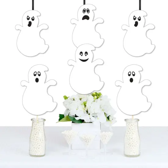 Big Dot of Happiness Spooky Ghost - Ghost Decorations DIY Halloween Party Essentials - Set of 20 {1}