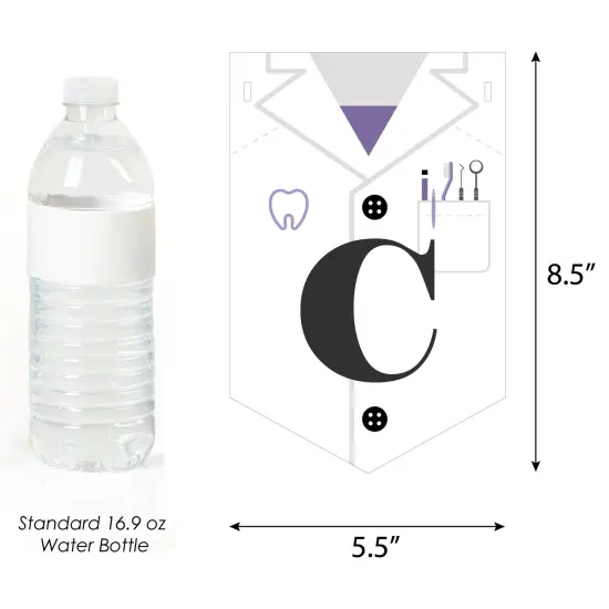 Big Dot of Happiness Dental School Grad - Dentistry and Hygienist Graduation Party Bunting Banner - Party Decorations - Congrats Graduate {4}