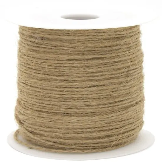 CousinDIY Jute Cord 3ply 28lb-Natural (Approx. 3/8") {3}