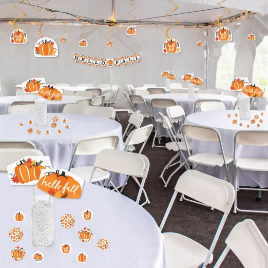 Big Dot of Happiness Fall Pumpkin - Halloween or Thanksgiving Party Supplies Decoration Kit - Decor Galore Party Pack - 51 Pieces {4}