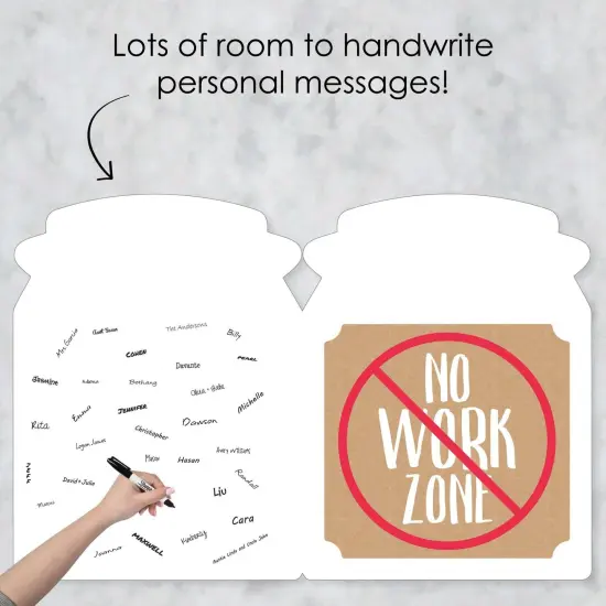 Big Dot of Happiness Retirement - Congratulations Giant Greeting Card - Big Shaped Jumborific Card {4}