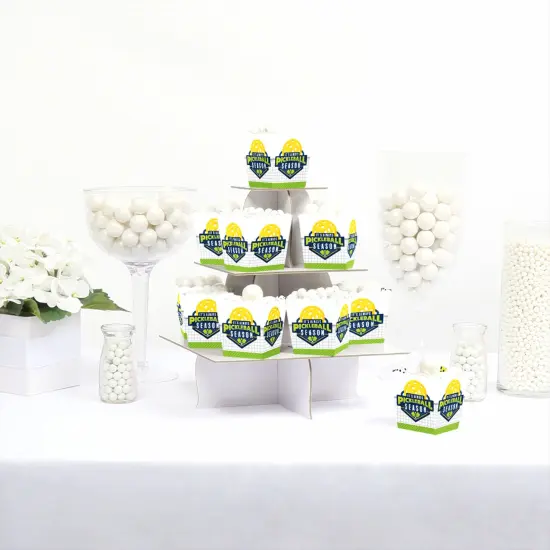 Big Dot of Happiness Let&rsquo;s Rally - Pickleball - Party Mini Favor Boxes - Birthday or Retirement Party Treat Candy Boxes - Set of 12 {3}