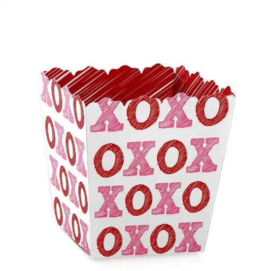 Big Dot of Happiness Conversation Hearts - Party Mini Favor Boxes - Valentine's Day Treat Candy Boxes - Set of 12 {1}