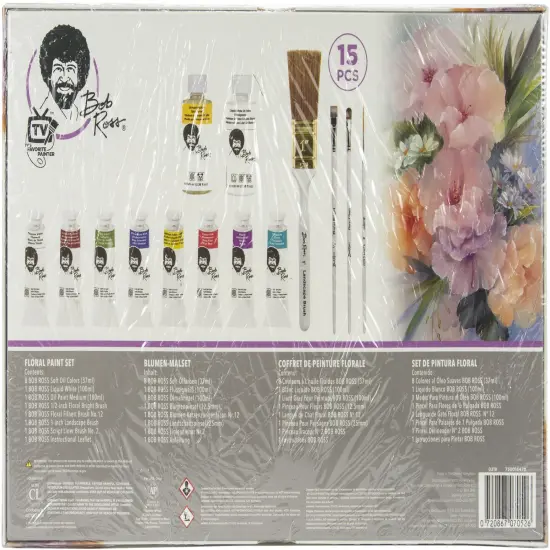 Bob Ross Flower Paint Set-15 Piece Set {5}