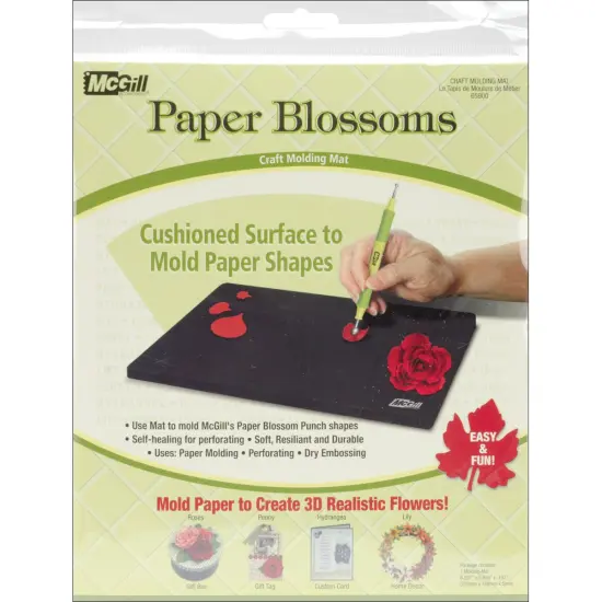 Paper Blossoms Molding Mat-8.3"X5.8" {1}