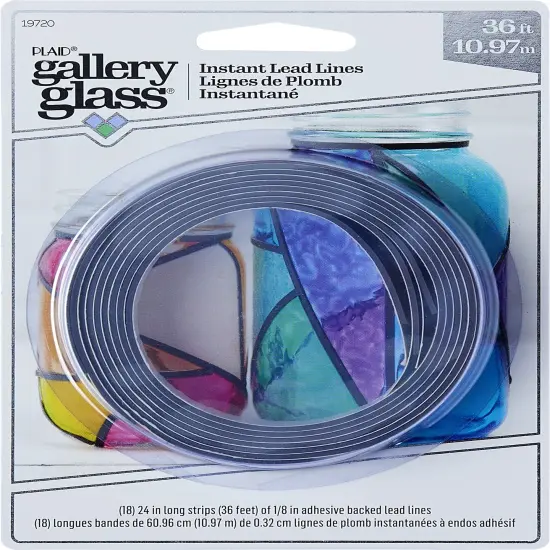 FolkArt Gallery Glass Instant Lead Roll 36ft {1}
