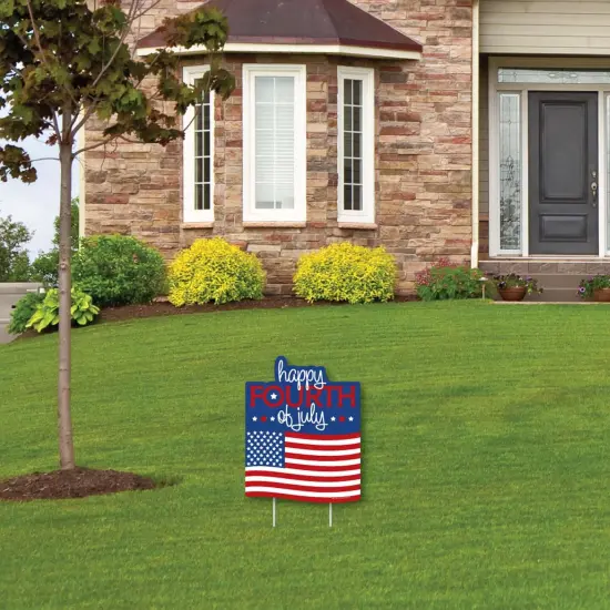 Big Dot of Happiness 4th of July - Outdoor Lawn Sign - Independence Day Yard Sign - 1 Piece {4}