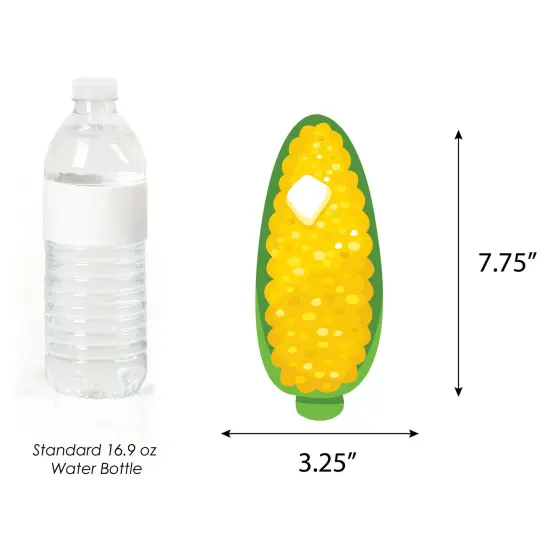 Big Dot of Happiness It's Corn - Decorations DIY Fall Harvest Party Essentials - Set of 20 {6}