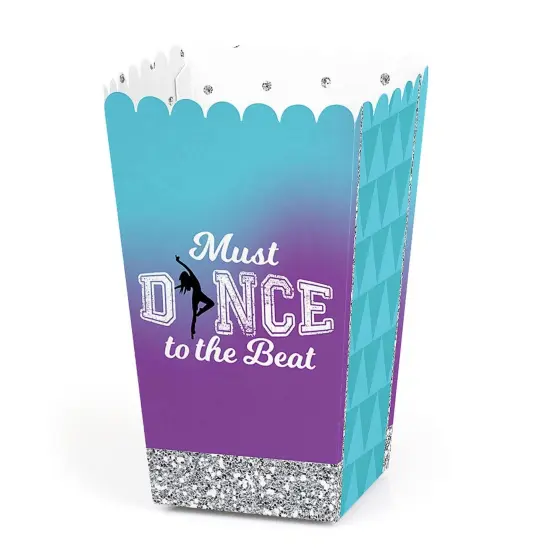 Big Dot of Happiness Must Dance to the Beat - Dance - Birthday Party or Dance Party Favor Popcorn Treat Boxes - Set of 12 {1}