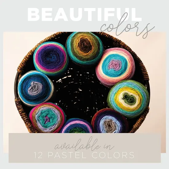 (Pack of 3) Lion Brand Mandala Ombre Yarn-Balance {3}