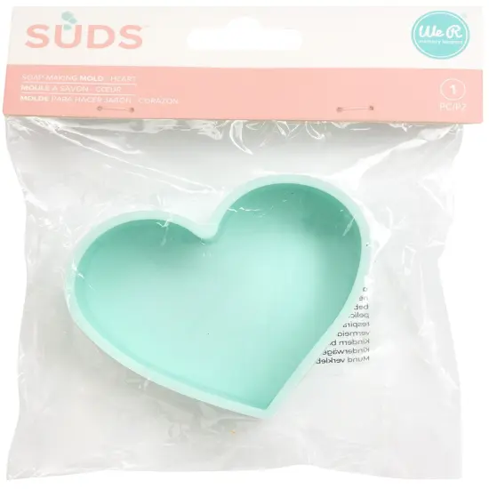 We R SUDS Silicone Soap Maker Mold-Heart {1}
