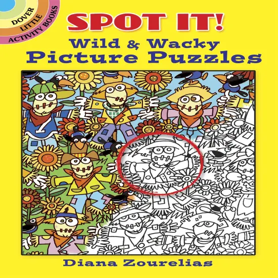 Wild & Wacky Picture Puzzles-Softcover {1}