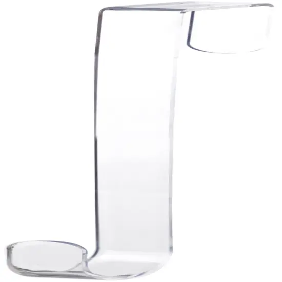 CousinDIY Plastic Door Wreath Hanger 12"-Clear {1}