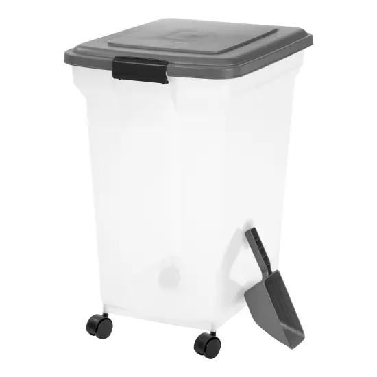 IRIS USA Airtight Pet Food Container with Scoop {7}