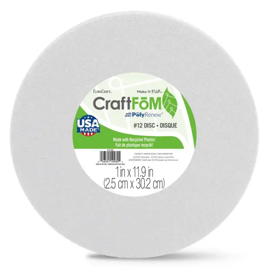 FloraCraft CraftFoM Disc-1"X11.9" {1}