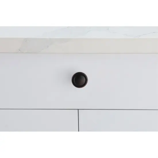 Logyn 1.3" Diameter Oil-rubbed Bronze Mushroom Knob Multipack (Set of 10) {2}