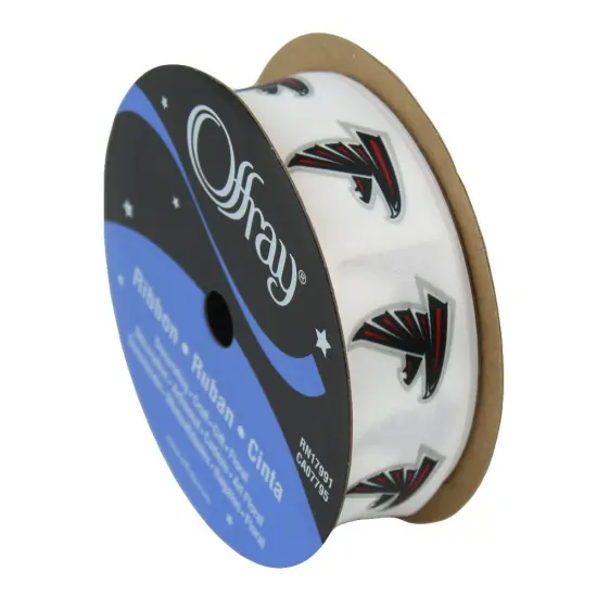 Falcons Printed Ribbon 7/8-Inch Width, 9 Foot Spool {1}