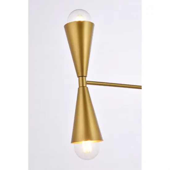 Cade 34 inch pendant in brass {5}