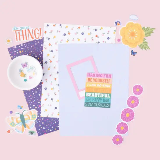 Shimelle Paper Pad 6"X8" 36/Pkg-Main Character Energy - Gold Foil {3}