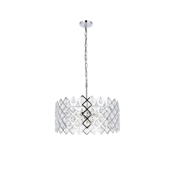 Lyla 21 inch pendant in chrome {1}