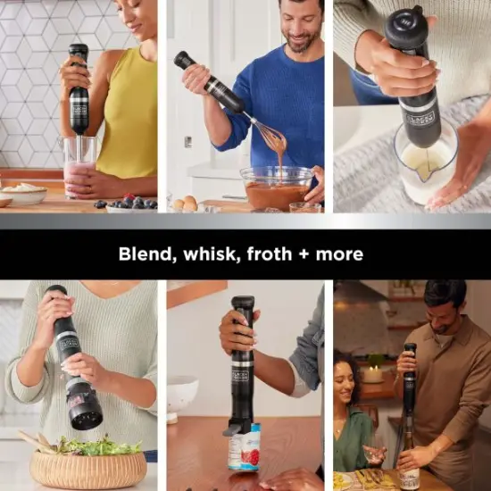 BLACK+DECKER Kitchen Wand 6 Kit, Black (BCKM1016KS10) {4}