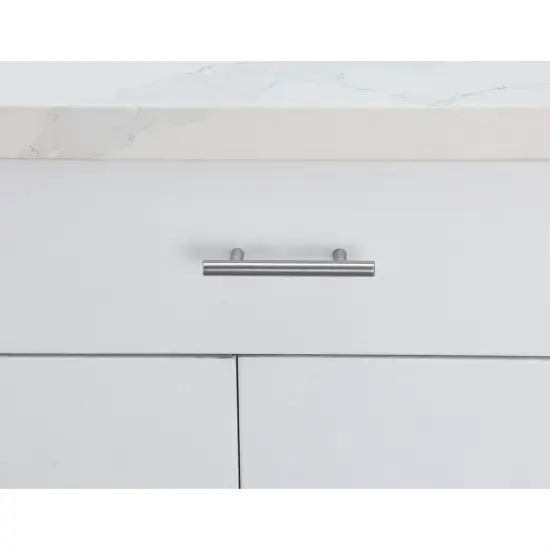 Quinn 3" Center to Center Brushed Nickel Bar Pull Multipack (set of 10) {2}