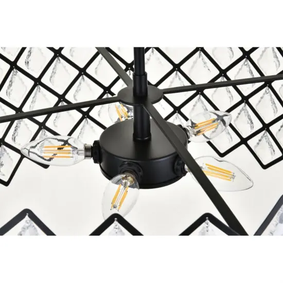 Lyla 21 inch pendant in black {6}