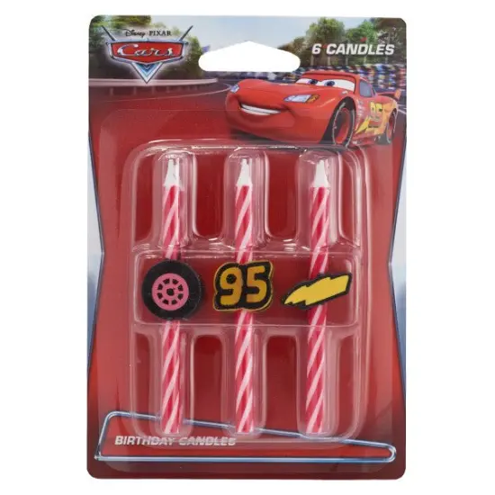 Cars Character Candles, 6pc {1}