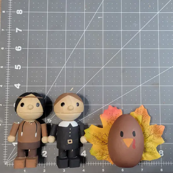 DIY Thanksgiving Craft Kit by Ink and Trinket Kids {3}