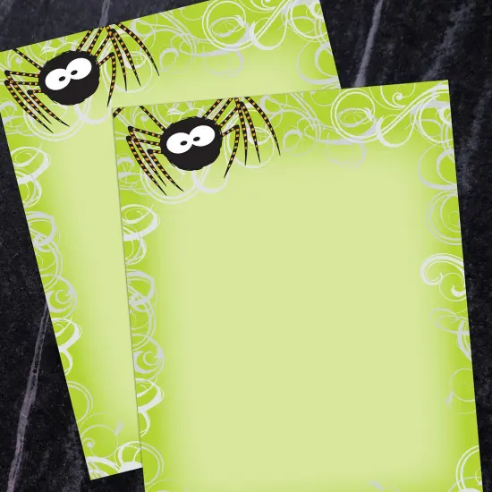 Great Papers! Spidey Swirls Letterhead for Invitations, Announcements and Messages, Printer Friendly 8.5" x 11", 80 Pack {3}