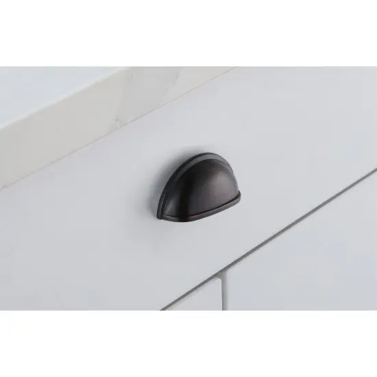 Atticus 3" Center to Center Oil-rubbed Bronze Cup Bar Pull Multipack (set of 10) {3}