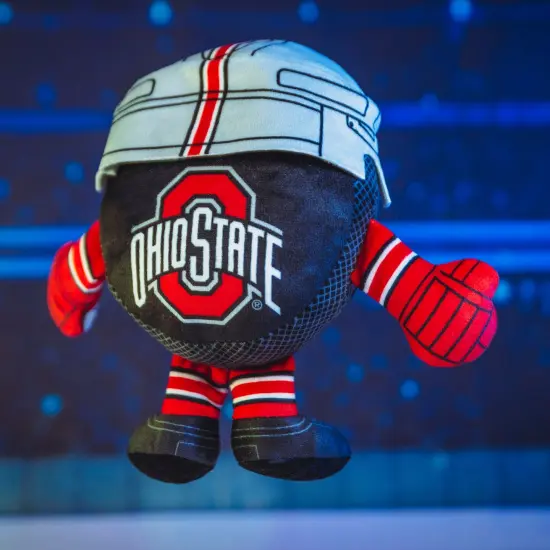 Bleacher Creatures Ohio State Buckeyes 8" Kuricha Hockey Puck Plush {2}