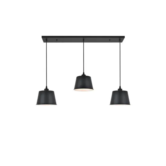 Nota 3 light black Pendant {4}