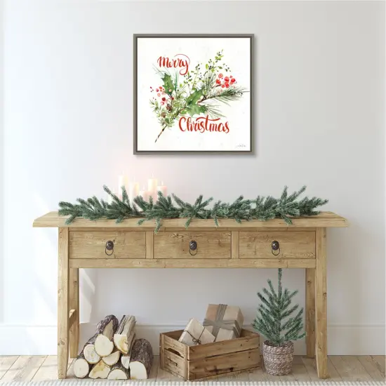 Celebrate the Season IV by Katrina Pete Canvas Art Framed {5}