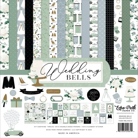 Echo Park Collection Kit 12"X12"-Wedding Bells {1}