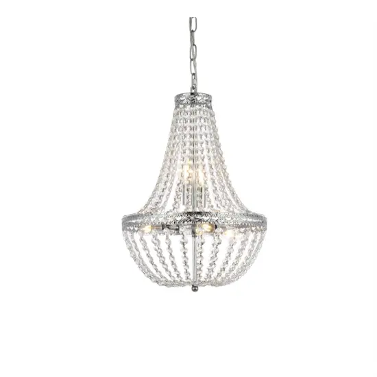 Valeria 14 inch pendant in chrome {3}