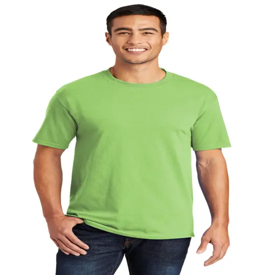 Port & Company&reg; Core Blend Crew Neck Short Sleeve Tee Lime {1}